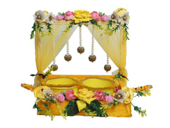 Royal Canopy Haldi Platter