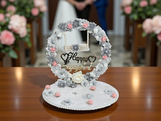 Rustic Bloom Ring Platter