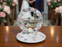 Rustic Bloom Ring Platter