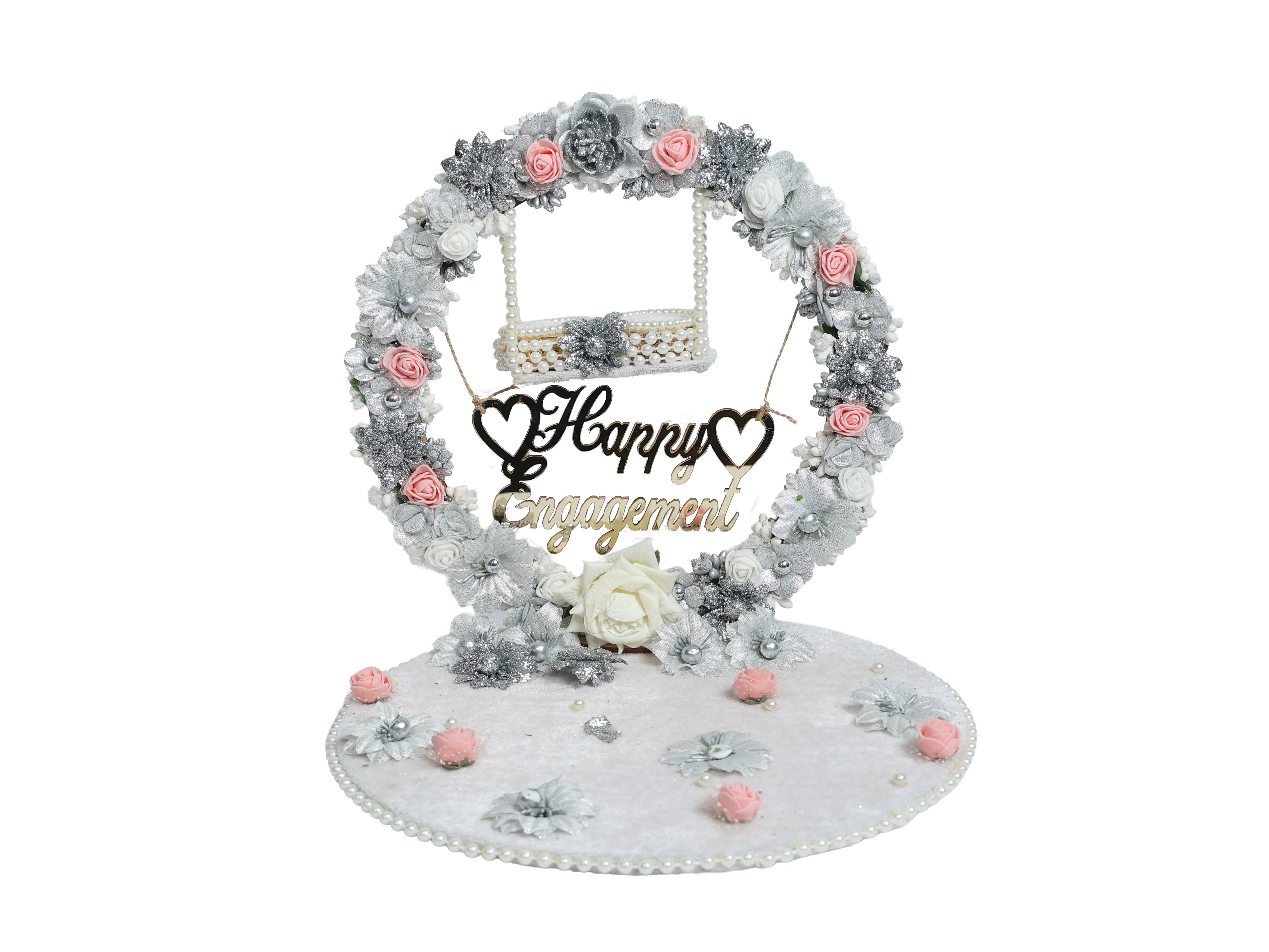 Rustic Bloom Ring Platter