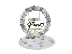 Rustic Bloom Ring Platter