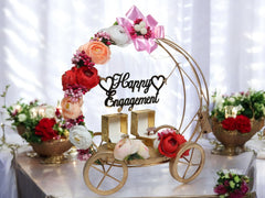 Scarlet Romance Engagement Ring Platter