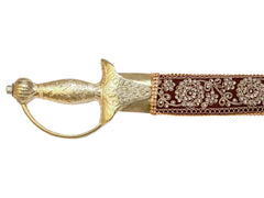 Shahi Embroidered Groom Talwaar