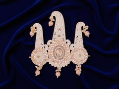 Shahi Groom kalgi with Stone Detailing