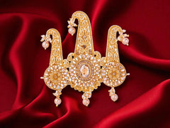 Shahi Groom kalgi with Stone Detailing