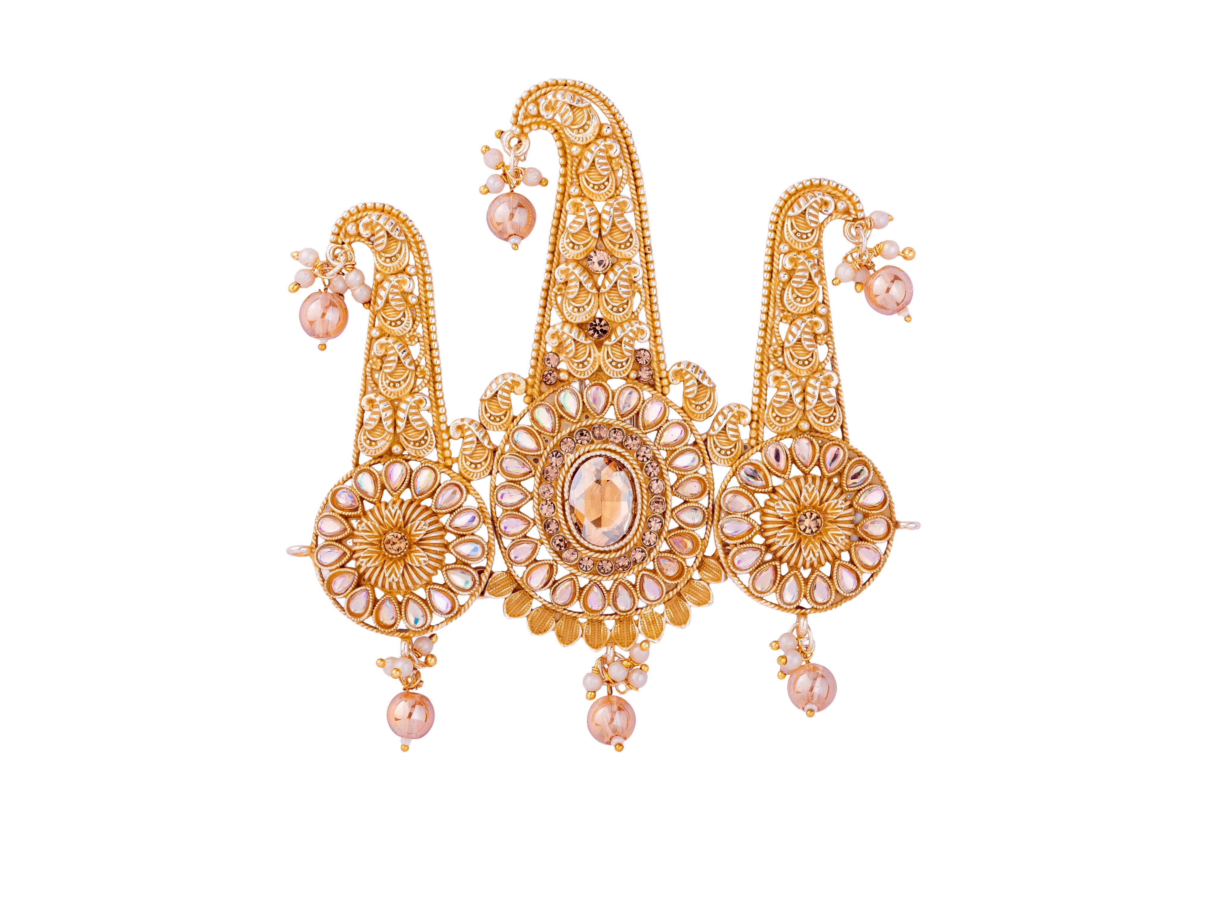 Shahi Groom kalgi with Stone Detailing