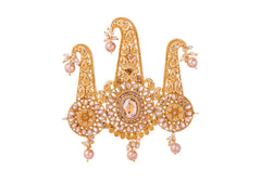 Shahi Groom kalgi with Stone Detailing