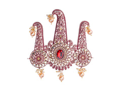 Shahi Groom kalgi with Stone Detailing