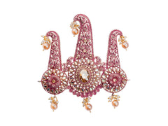 Shahi Groom kalgi with Stone Detailing