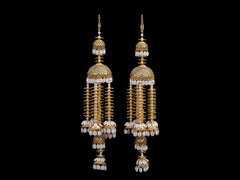 Shell-leafy Detailing Multi-layered dome Bridal Klaeera