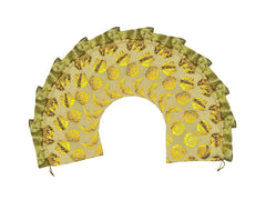 Maroon Round Wrap Potli Bag