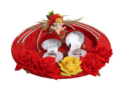 Traditional Shagun Ring Platter