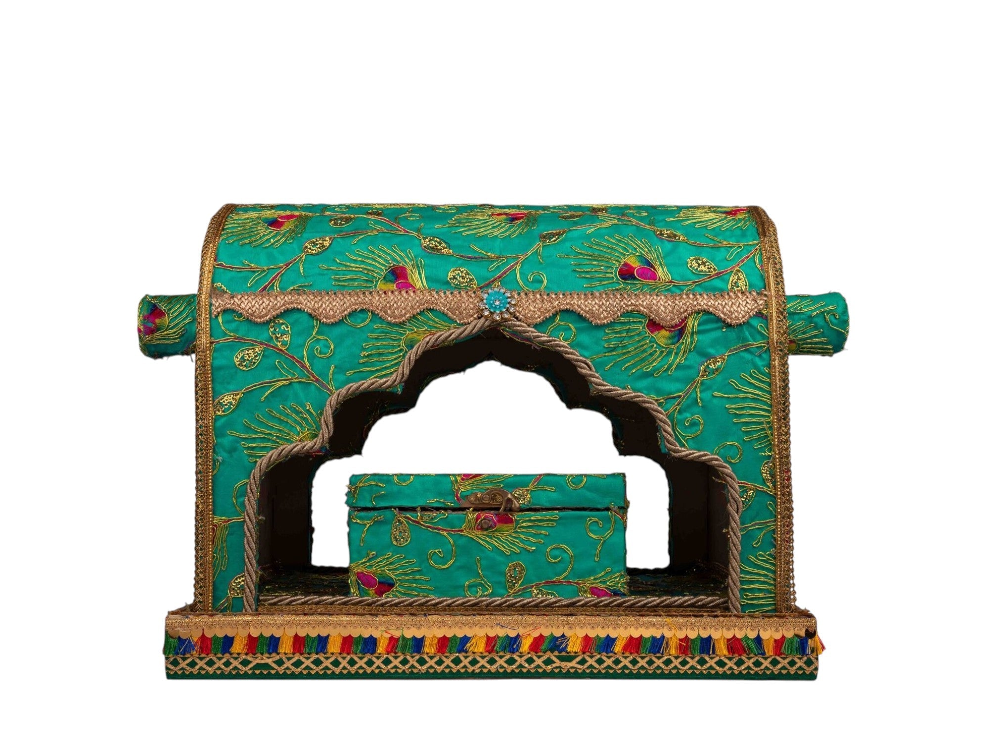 Turquoise Doli Shahi Chitthi