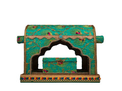 Turquoise Doli Shahi Chitthi