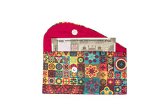 Vibrant Multicolor Fabric Shagun Envelope
