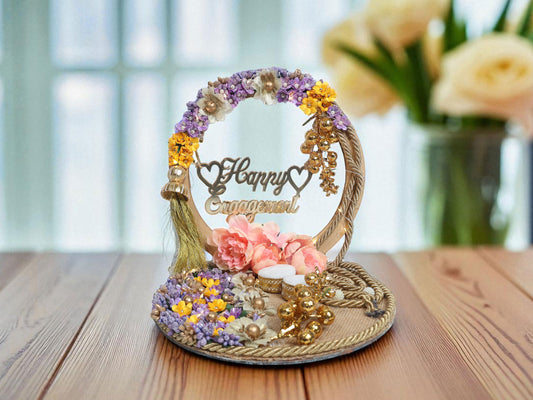 Whimsical Rope Engagement Ring Platter