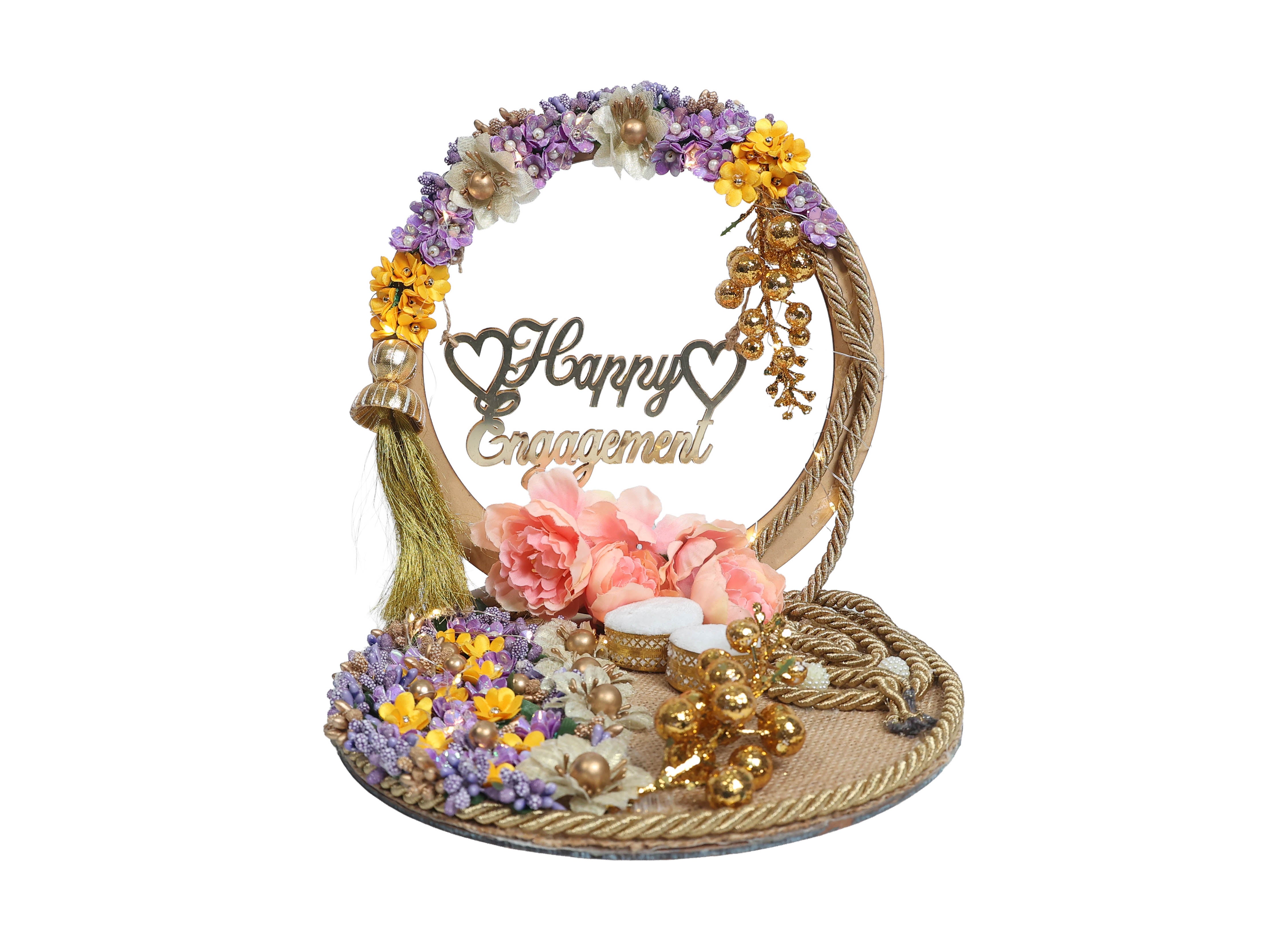 Whimsical Rope Engagement Ring Platter