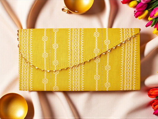 Yellow-White Shagun Envelope