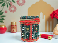 Rajwada Handcrafted box - Green