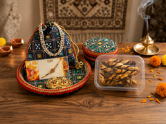 Festive Elegance: Complete Raksha Bandhan Thaal Set