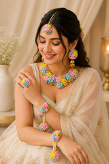 Pastel Bliss Bridal Floral Set