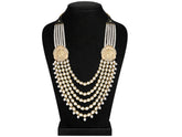 Royal Mirror & Pearl Multi-Layer Groom Mala
