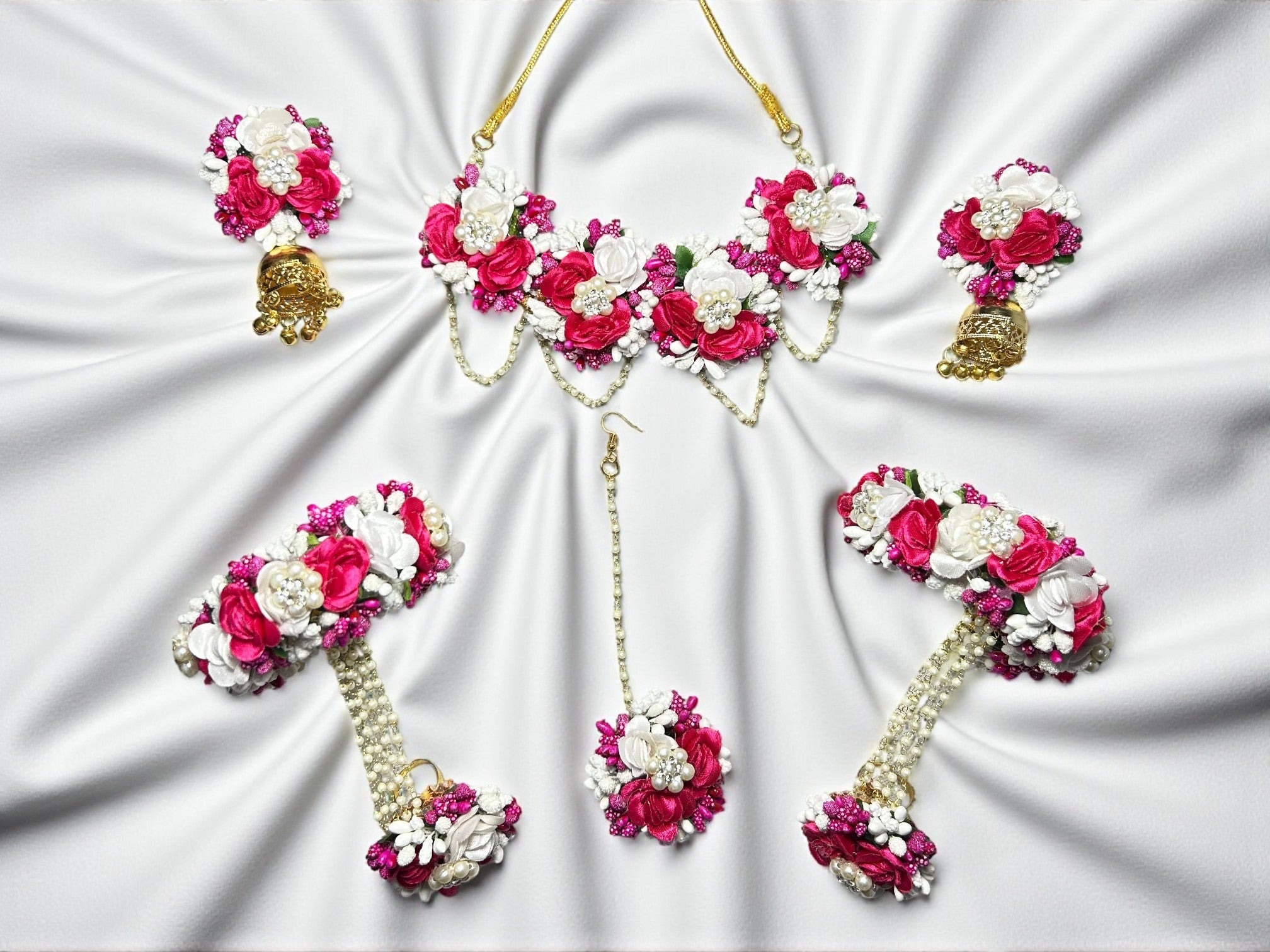 Blossom Charm Floral Jewellery Set