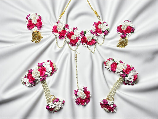 Blossom Charm Floral Jewellery Set