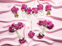 Blush Bloom Floral Jewellery Set