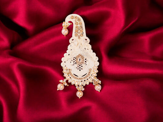 Classic Groom kalgi with Stone Detailing 