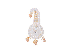 Elegant Groom kalgi with Stone Embellishments