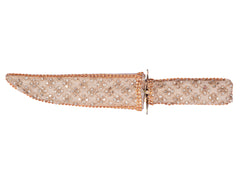 Elegant Ivory Embroidered Kataar