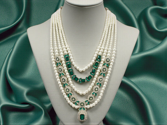 JB - Emerald Groom Mala - Green