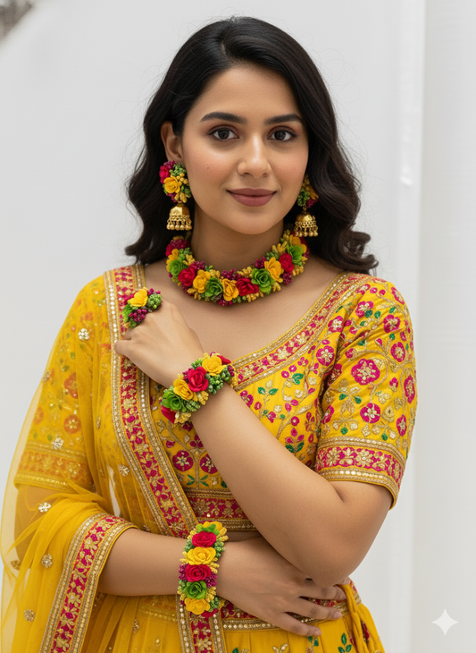 Radiance Floral Jewellery Set