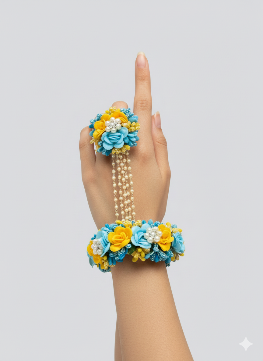 Jashn Bloom Hathphool Set