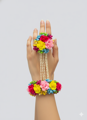 Rainbow Charm Hathphool Set