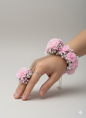 Gulaabi Bridal Hathphool Set