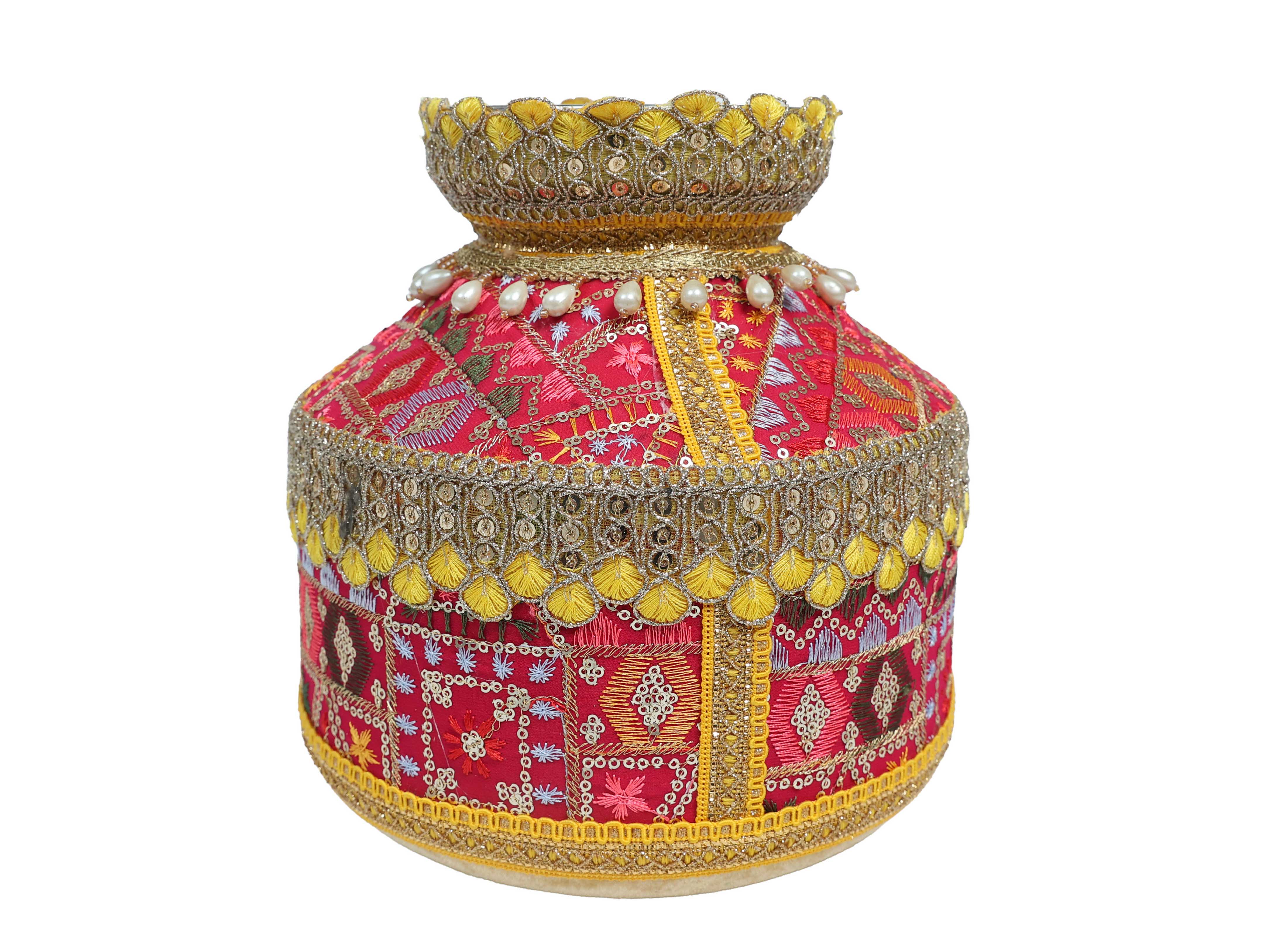 Ghadoli Phulkari  Rani Pink