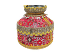 Ghadoli Phulkari  Rani Pink
