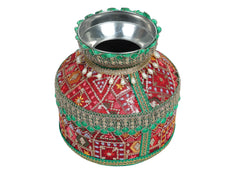 Ghadoli Phulkari  Maroon
