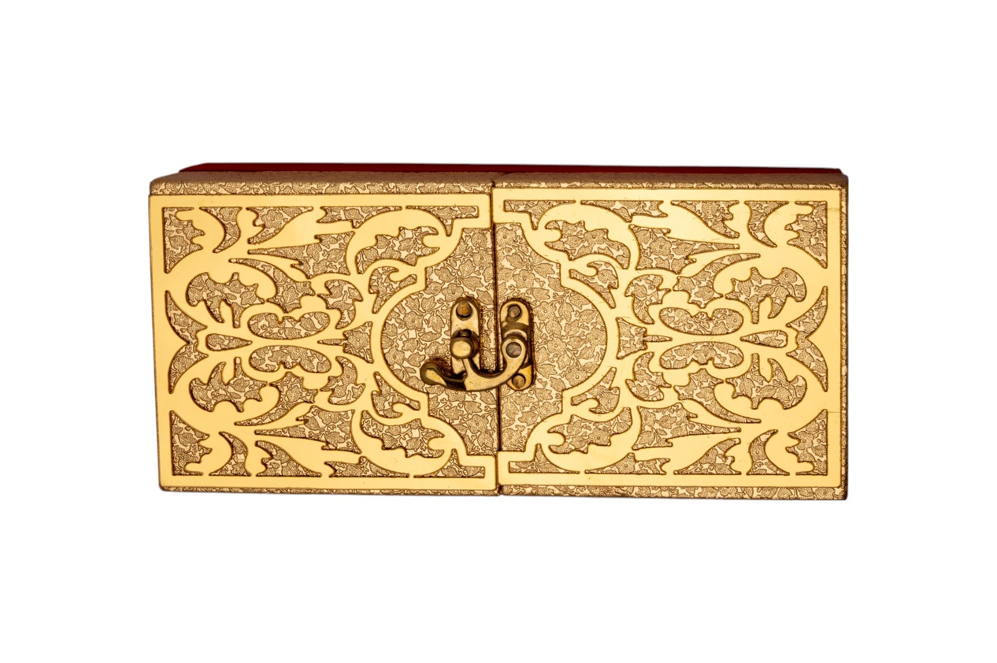Gold Embossed Ornate Cash Box Small