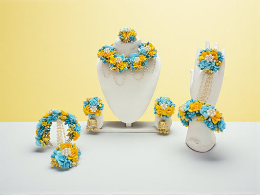 Jashn Bloom Floral Jewellery Set (Copy)