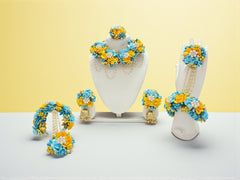 Jashn Bloom Floral Jewellery Set