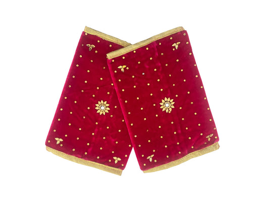 Classic Bridal Chooda Cover - Rani Pink