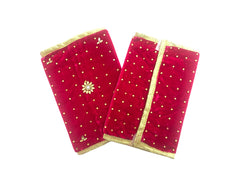 Classic Bridal Chooda Cover - Rani Pink