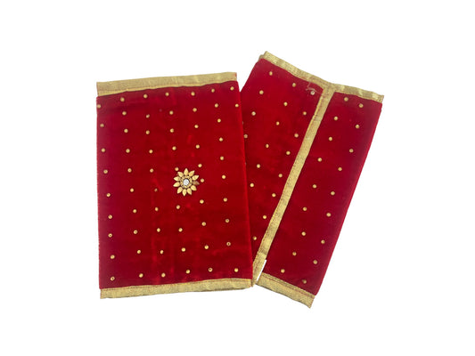 Classic Bridal Chooda Cover - Red