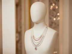 JB - Emerald Groom Mala - Peach