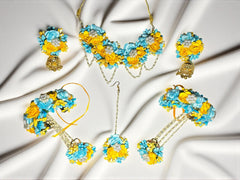 Jashn Bloom Floral Jewellery Set