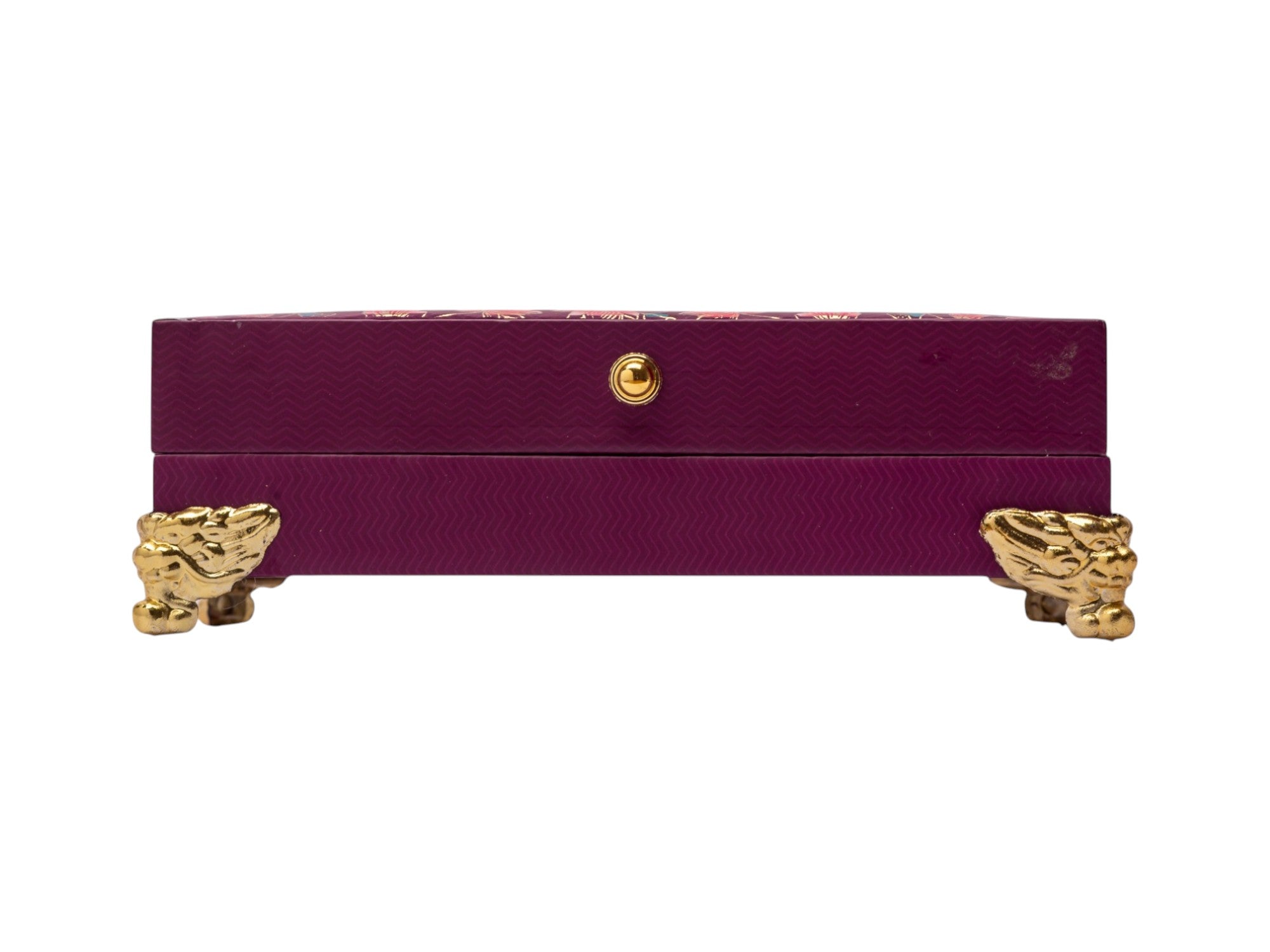 Maroon Floral Cash Gift Box