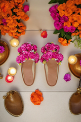 Phoolon Wali Juti – Fuchsia Bliss